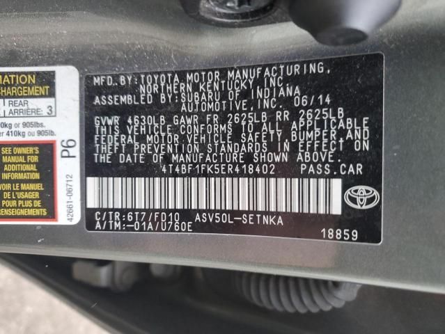 2014 Toyota Camry L