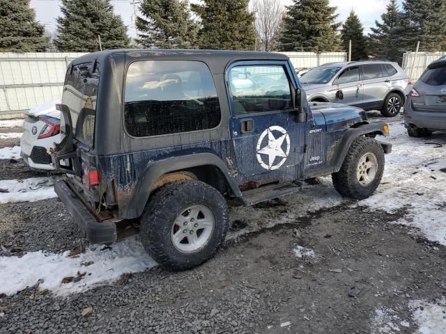 2004 Jeep Wrangler / TJ Sport