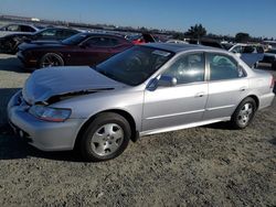 Salvage cars for sale at auction: 2001 Honda Accord EX