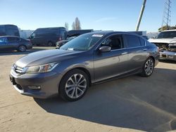 Salvage cars for sale from Copart Hayward, CA: 2013 Honda Accord Sport