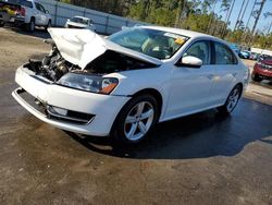 Salvage cars for sale at Harleyville, SC auction: 2015 Volkswagen Passat S