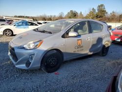 Salvage cars for sale from Copart Memphis, TN: 2016 Toyota Prius C