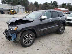 Salvage cars for sale at Mendon, MA auction: 2021 Jeep Grand Cherokee Limited