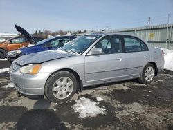 Salvage cars for sale from Copart Pennsburg, PA: 2002 Honda Civic EX