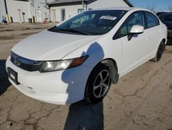 Honda salvage cars for sale: 2012 Honda Civic LX