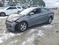 Salvage cars for sale at Loganville, GA auction: 2013 Hyundai Elantra GLS