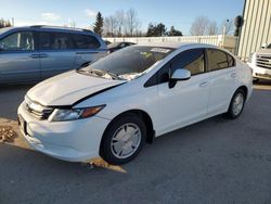 2012 Honda Civic LX en venta en Bowmanville, ON