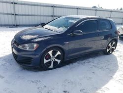 Salvage cars for sale at auction: 2015 Volkswagen GTI