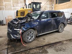 Salvage cars for sale at Anchorage, AK auction: 2020 Infiniti QX80 Luxe