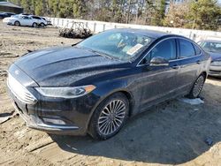 Salvage cars for sale at Seaford, DE auction: 2017 Ford Fusion SE