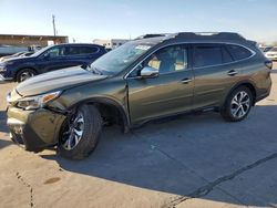 Subaru salvage cars for sale: 2021 Subaru Outback Touring