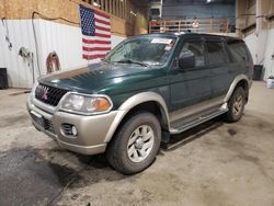 Mitsubishi Vehiculos salvage en venta: 2000 Mitsubishi Montero Sport LS