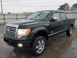 Ford salvage cars for sale: 2012 Ford F150 Supercrew