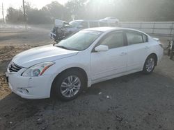 Salvage cars for sale at Savannah, GA auction: 2012 Nissan Altima Base