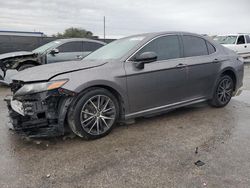 Salvage cars for sale at Orlando, FL auction: 2021 Toyota Camry SE