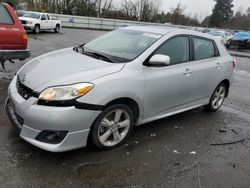 Salvage cars for sale at Portland, OR auction: 2009 Toyota Corolla Matrix S