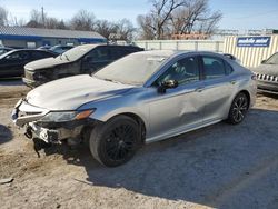 Salvage cars for sale at Wichita, KS auction: 2018 Toyota Camry L