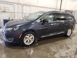 Salvage cars for sale at Avon, MN auction: 2020 Chrysler Pacifica Touring L