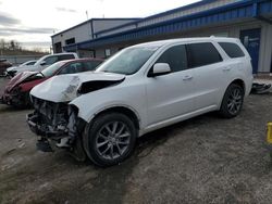 Salvage cars for sale at Mcfarland, WI auction: 2016 Dodge Durango SXT