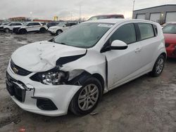 Salvage cars for sale at Cahokia Heights, IL auction: 2017 Chevrolet Sonic