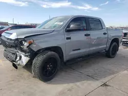 Toyota Tundra Crewmax sr5 salvage cars for sale: 2021 Toyota Tundra Crewmax SR5