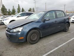 Salvage cars for sale at Rancho Cucamonga, CA auction: 2013 Volkswagen Golf