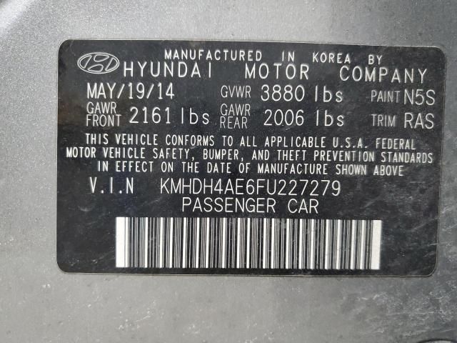 2015 Hyundai Elantra SE