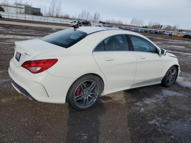 2017 Mercedes-Benz CLA 250 4matic