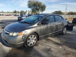 Salvage cars for sale from Copart Orlando, FL: 2006 Honda Civic LX