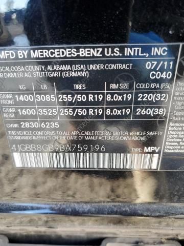 2011 Mercedes-Benz ML 350 4matic