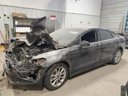 Salvage cars for sale at Des Moines, IA auction: 2017 Ford Fusion SE