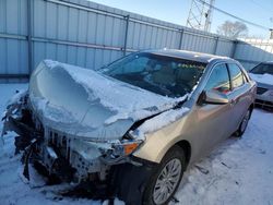 Salvage cars for sale at Dyer, IN auction: 2013 Toyota Camry L