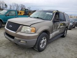 Salvage cars for sale at Spartanburg, SC auction: 2003 Ford Expedition XLT