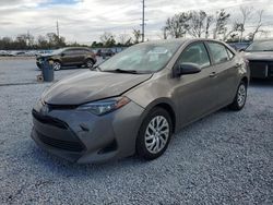 Salvage cars for sale at Riverview, FL auction: 2017 Toyota Corolla L