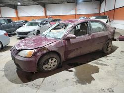 Salvage cars for sale at Rocky View County, AB auction: 2002 Honda Civic LX