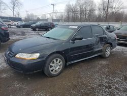 Salvage cars for sale at New Britain, CT auction: 2002 Honda Accord EX