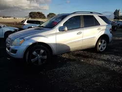 Salvage cars for sale at San Diego, CA auction: 2009 Mercedes-Benz ML 350