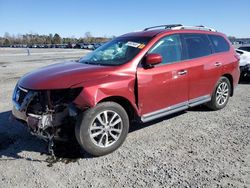 Salvage cars for sale at Lumberton, NC auction: 2016 Nissan Pathfinder S