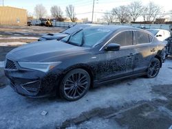 Salvage cars for sale at Moraine, OH auction: 2022 Acura ILX Premium A-Spec