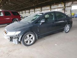 Honda salvage cars for sale: 2010 Honda Civic LX-S