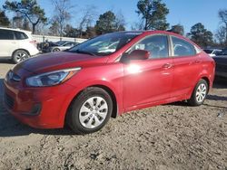 Salvage cars for sale from Copart Hampton, VA: 2016 Hyundai Accent SE