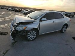 Vehiculos salvage en venta de Copart Grand Prairie, TX: 2013 Toyota Corolla Base