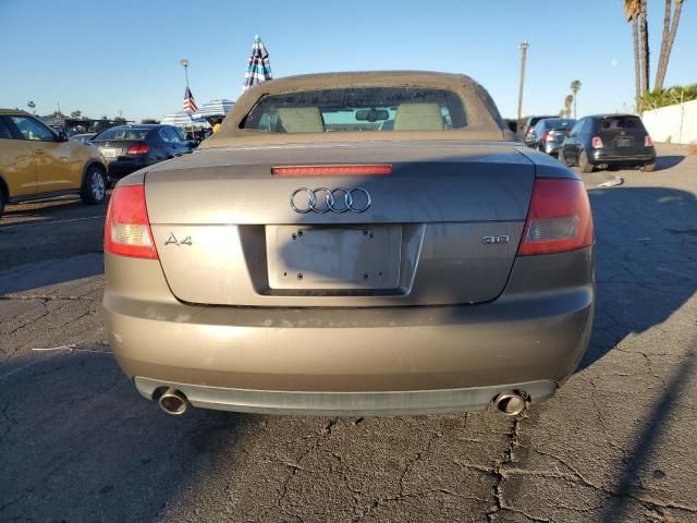 2004 Audi A4 3.0 Cabriolet