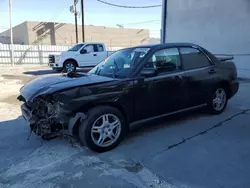 Salvage cars for sale at Sun Valley, CA auction: 2004 Subaru Impreza WRX