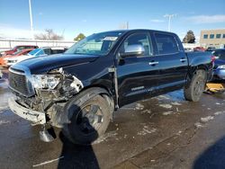 Salvage cars for sale from Copart Littleton, CO: 2012 Toyota Tundra Crewmax Limited