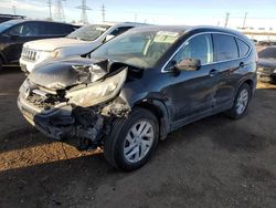 Salvage cars for sale at Elgin, IL auction: 2015 Honda CR-V EXL