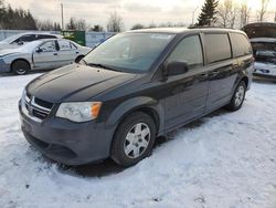 Salvage cars for sale at Bowmanville, ON auction: 2012 Dodge Grand Caravan SE