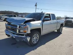 Salvage trucks for sale at Lebanon, TN auction: 2015 Chevrolet Silverado K1500 LT