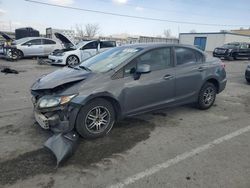 Salvage cars for sale from Copart Anthony, TX: 2013 Honda Civic HF