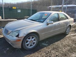 Mercedes-Benz salvage cars for sale: 2003 Mercedes-Benz C 240